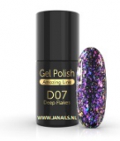 Gel Polish UV/LED Deep Flakes D07 5ml 