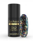 Gel Polish UV/LED Deep Flakes D12 5ml 